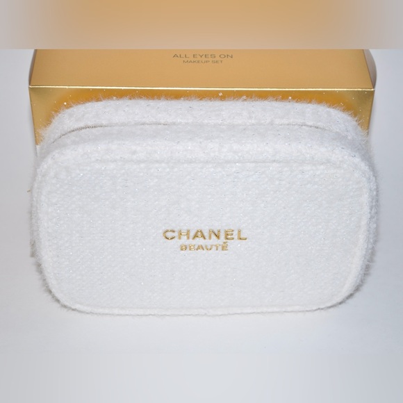 Chanel Holiday 2024 All Eyes On Makeup Bag Gift Set Primer / Mascara / Eyeliner - Picture 4 of 7